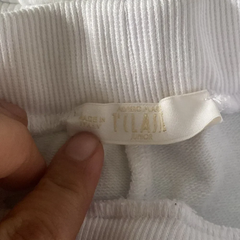 White tracksuit for girls by Alviero Martini 18 -24 m